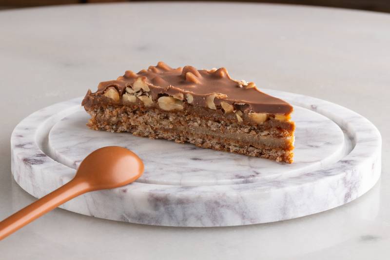 Gâteau aux Caramel et Cacahuète